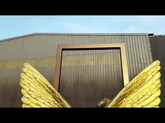 Γλυπτό από ανοξείδωτο χάλυβα